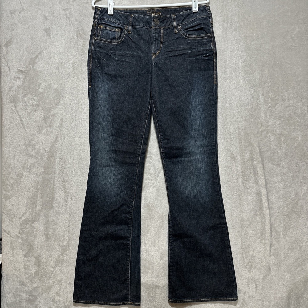 Silver Jeans Co Aiko Bootcut Jeans Women's Size 30 Dark Wash Denim‎ Blue Jeans
